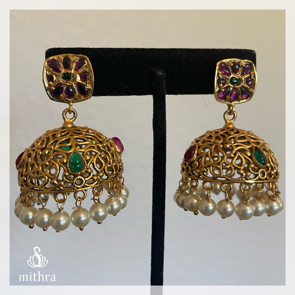 Antique Jhumka Earrings