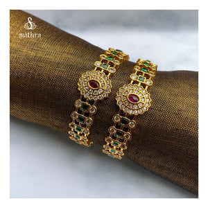 Green Kada Bangles