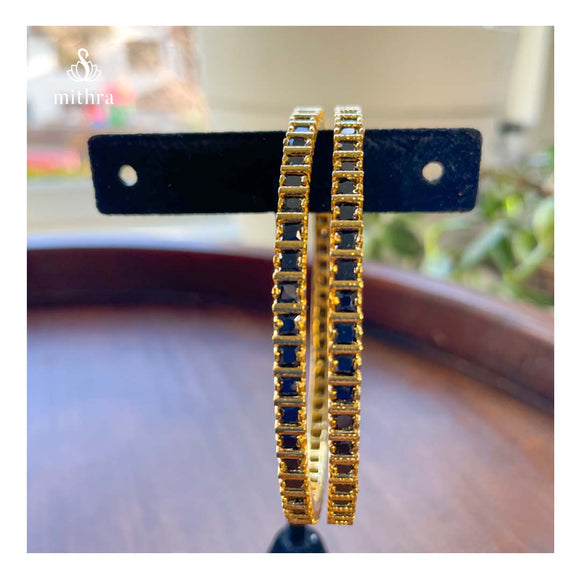 Black AD Bangles