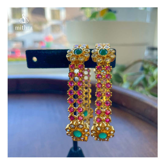 Pink kemp Bangles