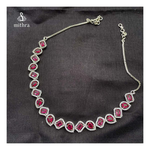 Elegant Zircon necklace