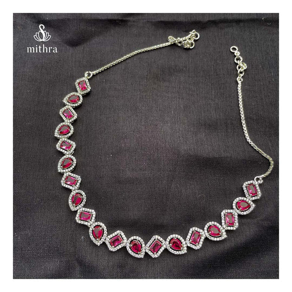 Elegant Zircon necklace