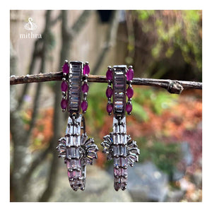 Zircon Statement Earrings