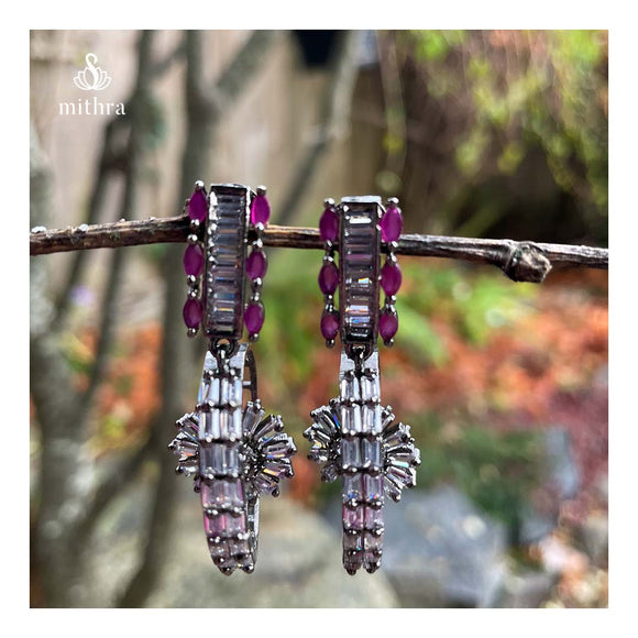 Zircon Statement Earrings