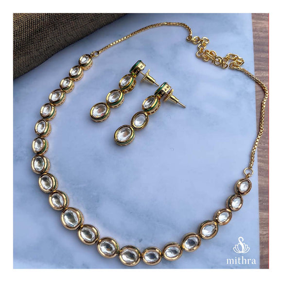 Elegant Kundan Necklace
