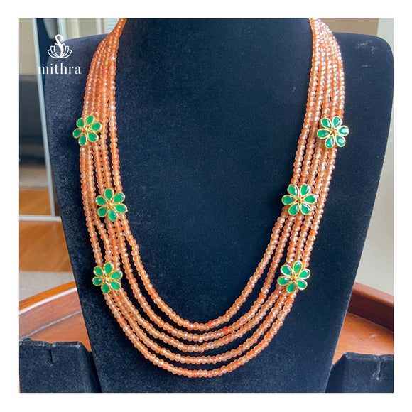 Beaded Statement Necklace