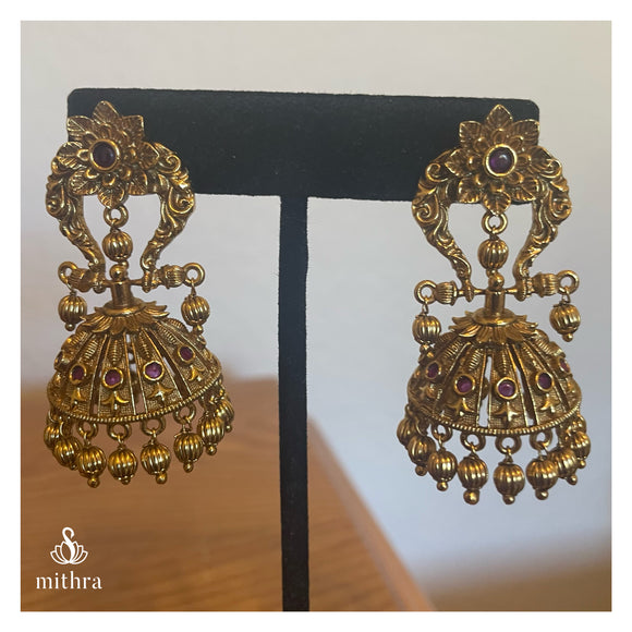 Antique Jhumka Earrings