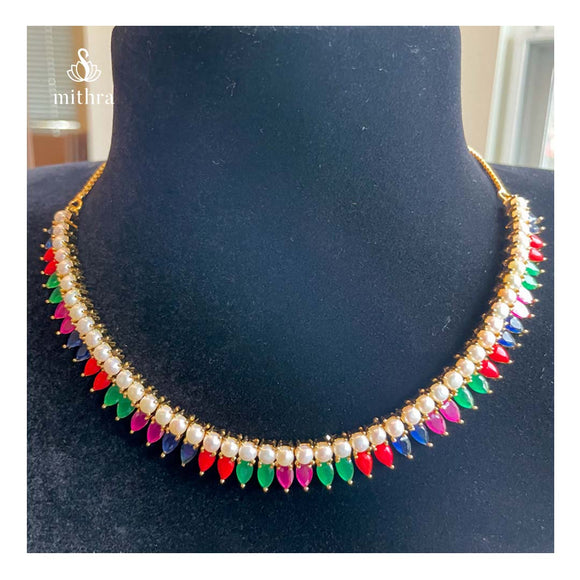 Elegant Zircon necklace