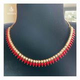 Elegant Zircon necklace