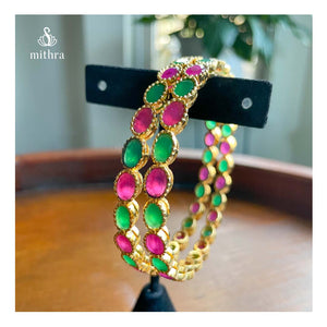 Multi Stone Bangles