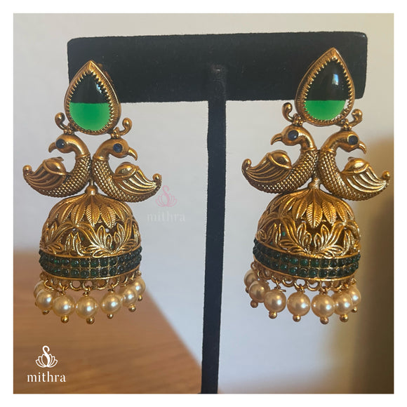 Antique Jhumka Earrings