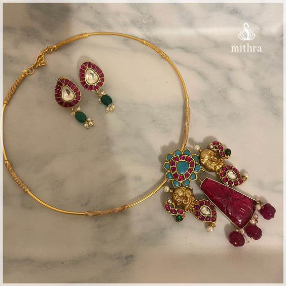 Temple Fusion Necklace(Hasli)