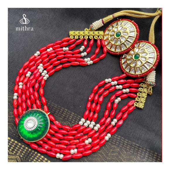 Coral Choker Necklace