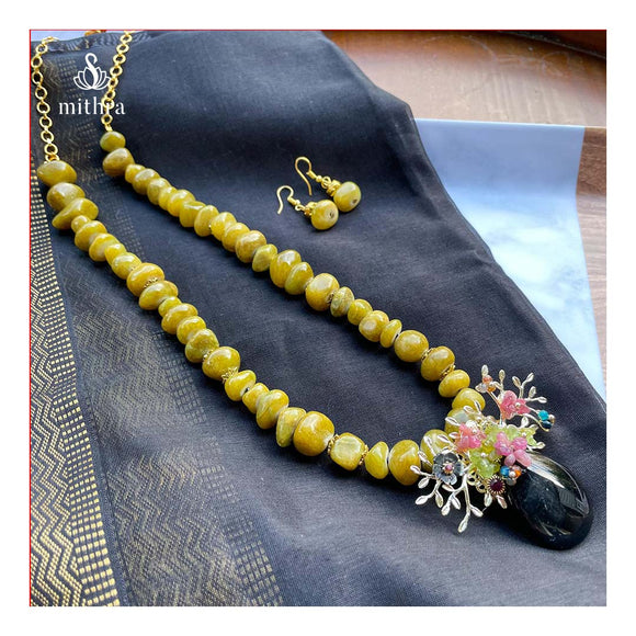 Handmade Natural Stone Necklace