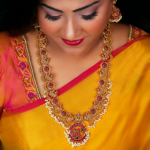 Antique Bridal Long Necklace