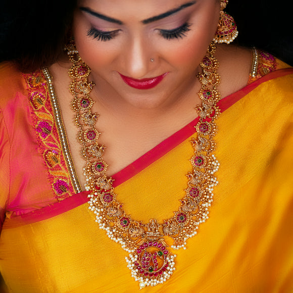Antique Bridal Long Necklace