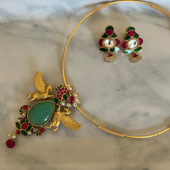 Temple Fusion Necklace(Hasli)