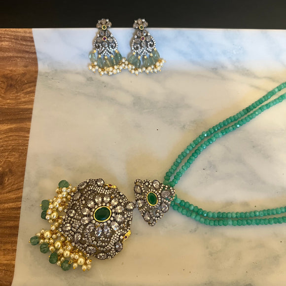 Victorian Long Beads Necklace
