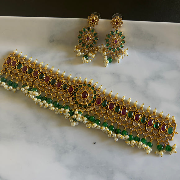 Antique Bridal Kemp Choker Necklace