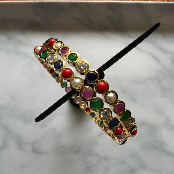 Navaratna Stone Bangles