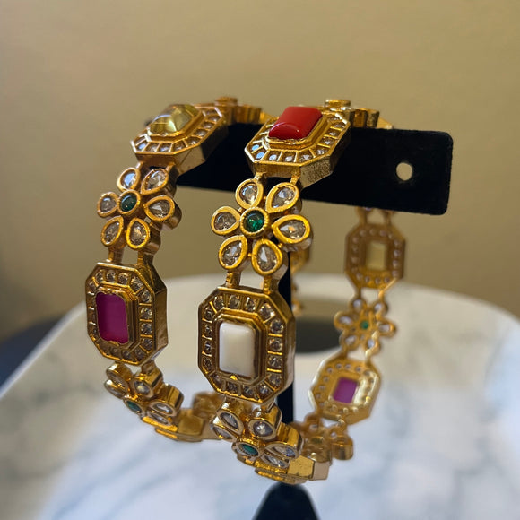 Navaratna Stone Bangles