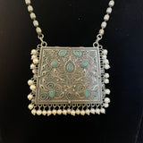 German Silver Long Necklace