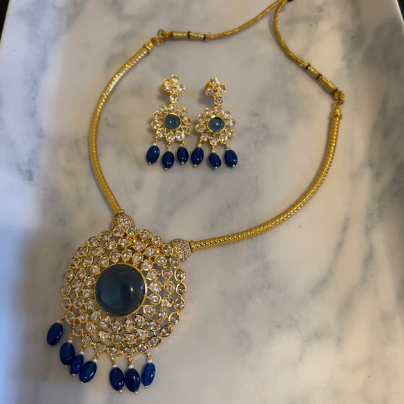 Aqua Hasli Necklace - Vaan