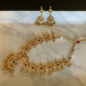 Guttapusalu Flower Necklace