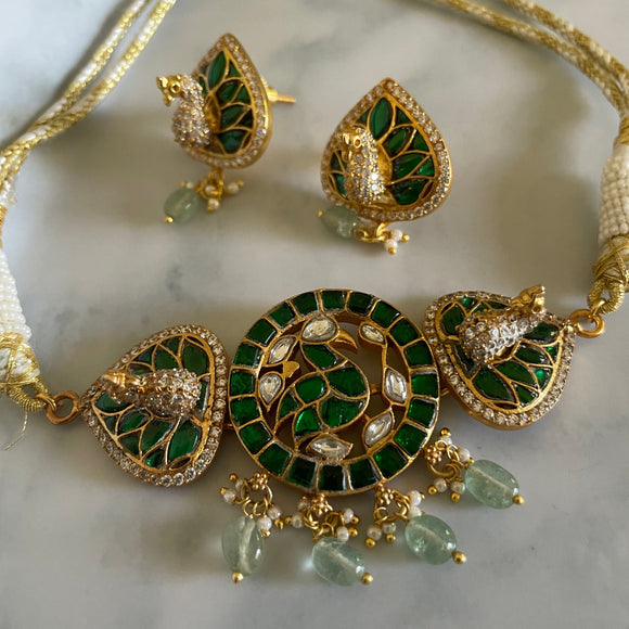 Antique Jadau Choker Necklace