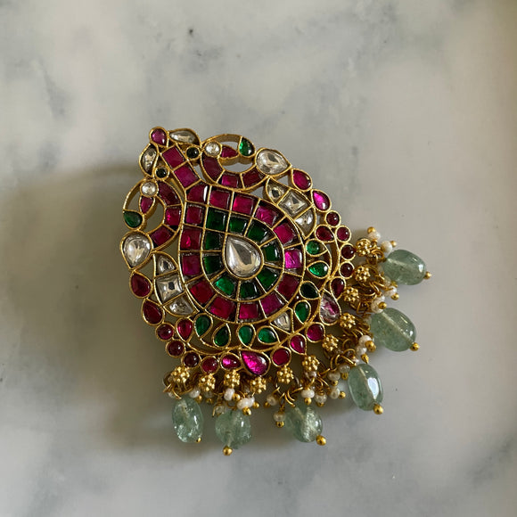 Antique Jadau Pendant(Pendant only)