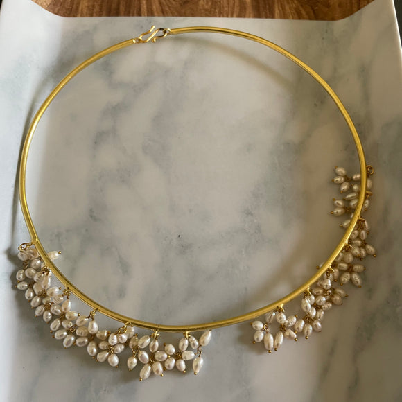 Antique Large Hasli Necklace(Add on)