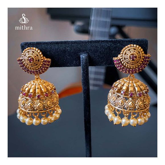 Antique Jhumka Earrings