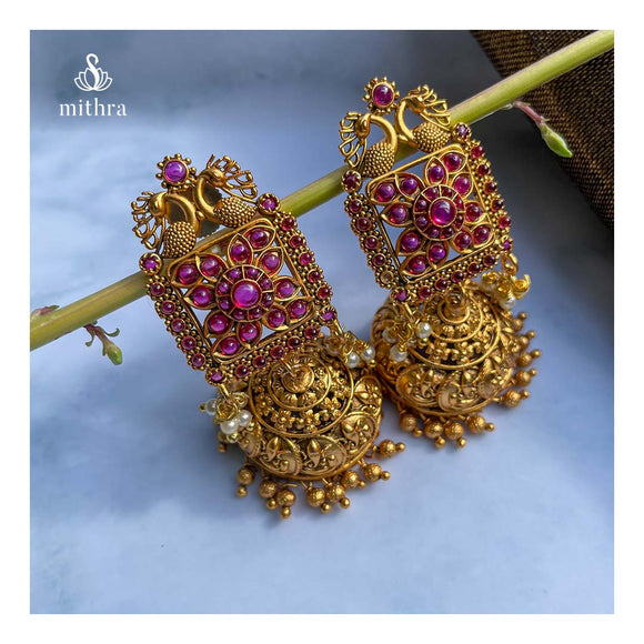Antique Jhumka Earrings