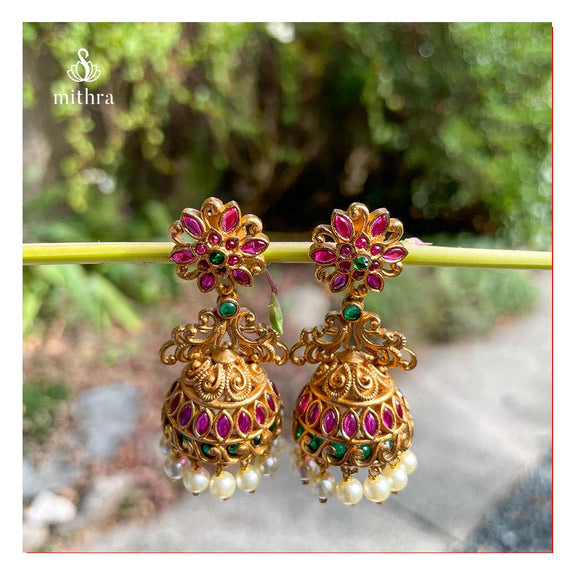 Antique Jhumka Earrings