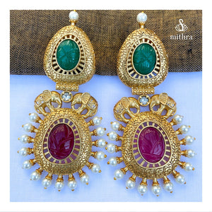 Statement Elephant Fusion Earrings