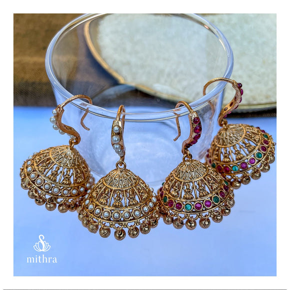 Antique Everyday Jhumka Earrings