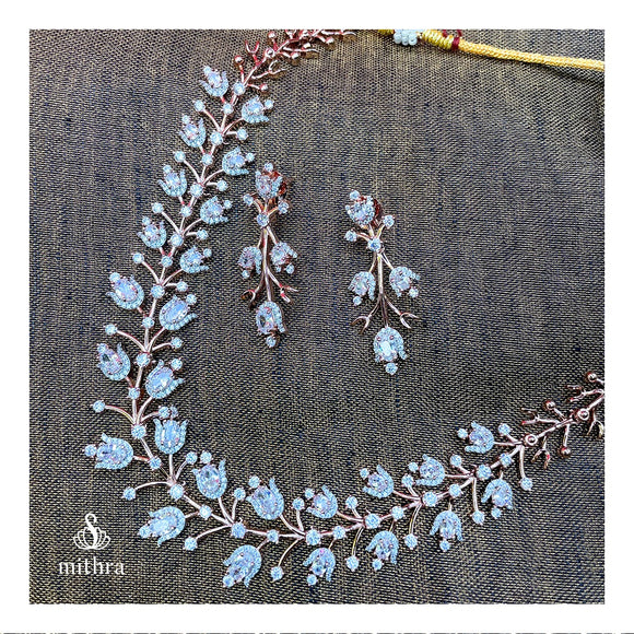 Rosegold Zircon Necklace