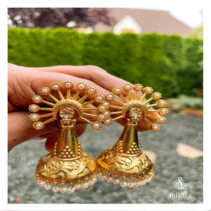 Antique Designer Jhumka Earrings