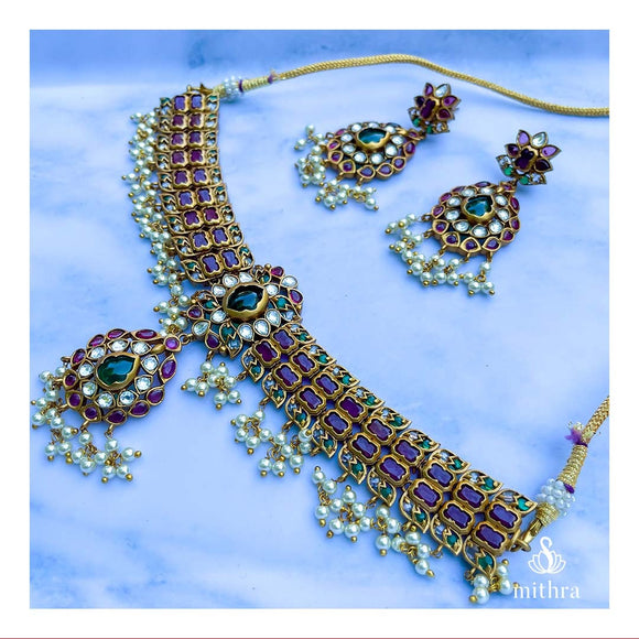 Antique Bridal Kemp Choker Necklace