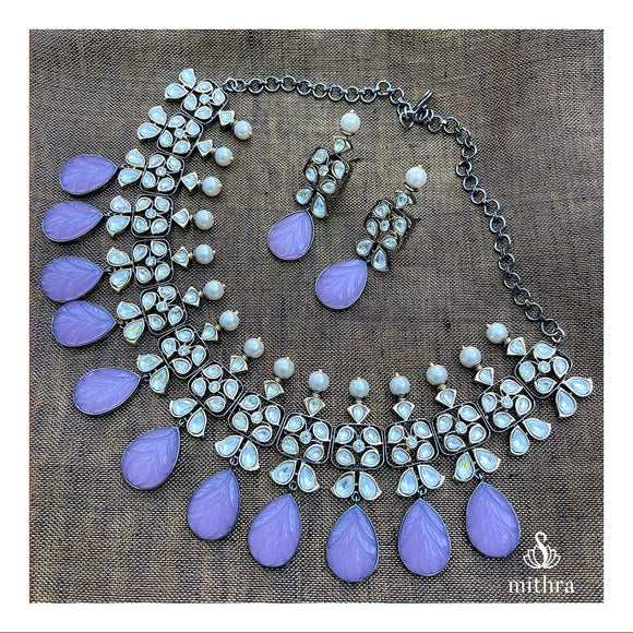 Kundan Fusion Necklace