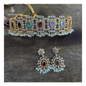 Navaratna Choker Necklace