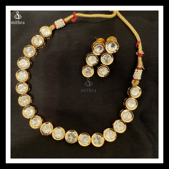 Elegant Kundan  Choker Necklace